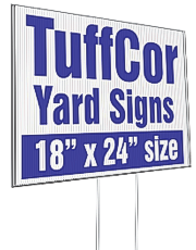 TufCor Yard Signs